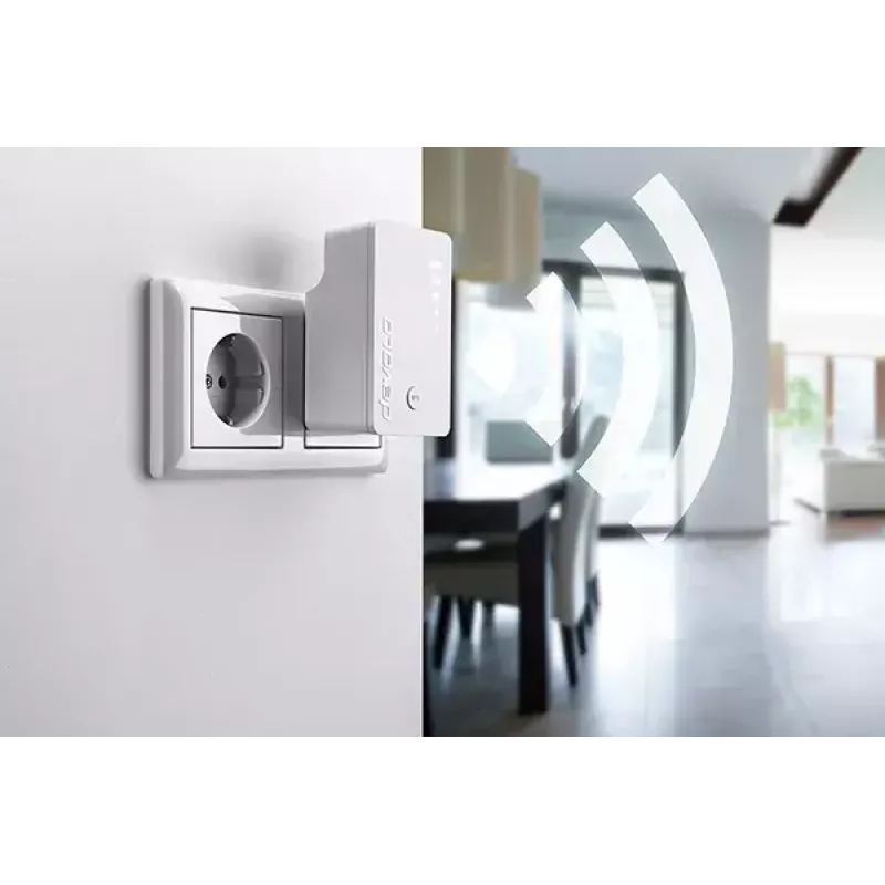 Επαναλήπτης WiFi Devolo AC 1000 Mbit/s λευκό