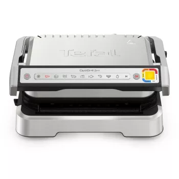 Ψησταριά επαφής Tefal OptiGrill 2in1 GC773D ανοξείδωτο ατσάλι 2100 W