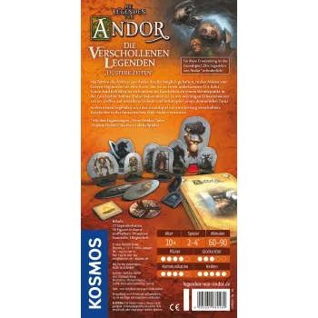 Kosmos 680480 Die Legenden von Andor - Düstere Zeiten επιτραπέζιο παιχνίδι, 2-4 παίκτες, 10+
