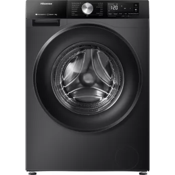 Hisense WF3S8043BB3 Πλυντήριο Ρούχων Μπροστινής Φόρτωσης 8 kg 1400 U/min Μαύρο