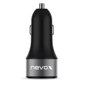 Φορητός φορτιστής Nevox 1679 Universal Μαύρο Ταχεία φόρτιση