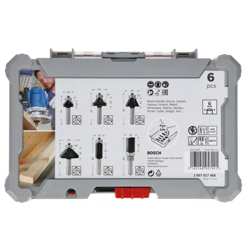 Bosch 2607017468 σετ μυτών 6 τεμ.