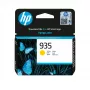 HP 935 κίτρινο γνήσιο μελανοδοχείο, κίτρινο, 1 τεμ., 400 σελίδες