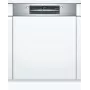 Πλυντήριο πιάτων Bosch Serie 6 SMI6ZCS07E ημιενσωματωμένο 14 σερβίτσια