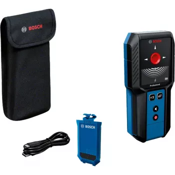 Bosch GMS 120-27 ψηφιακός πολυανιχνευτής καλώδια ρεύματος, μέταλλο, μη σιδηρούχο μέταλλο, ξύλο
