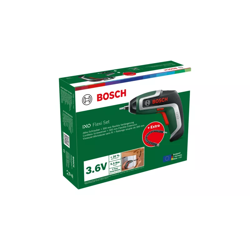 Bosch IXO 7 – 235 U/min, Μαύρο, Πράσινο