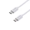 Καλώδιο USB-C σε USB-C ADATA CACC-200PN-WH, USB 2.0, 2 m, λευκό