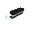 ICY BOX IB-M2HS-70 Ψύκτρα Μονάδας Στερεάς Κατάστασης Μαύρη 1 τεμ.