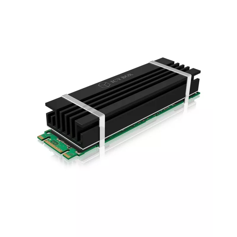 ICY BOX IB-M2HS-70 Ψύκτρα Μονάδας Στερεάς Κατάστασης Μαύρη 1 τεμ.
