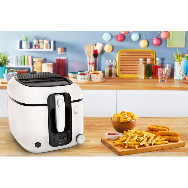Φριτέζα Tefal Super Uno FR3140 λευκή