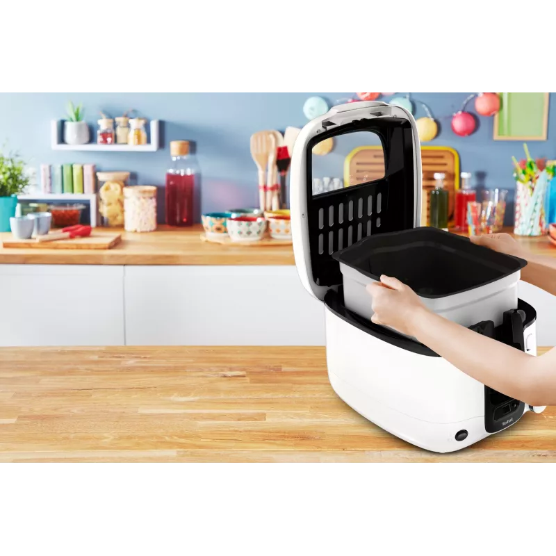 Φριτέζα Tefal Super Uno FR3140 λευκή