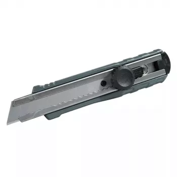 STANLEY FATMAX 0-10-421 Κοπτικό με λεπίδες θραύσης, 18 mm, μεταλλικό περίβλημα χυτού, συρόμενο κλείδωμα, οδηγός λεπίδας από ανοξείδωτο χάλυβα, κλιπ ζώνης, κίτρινο