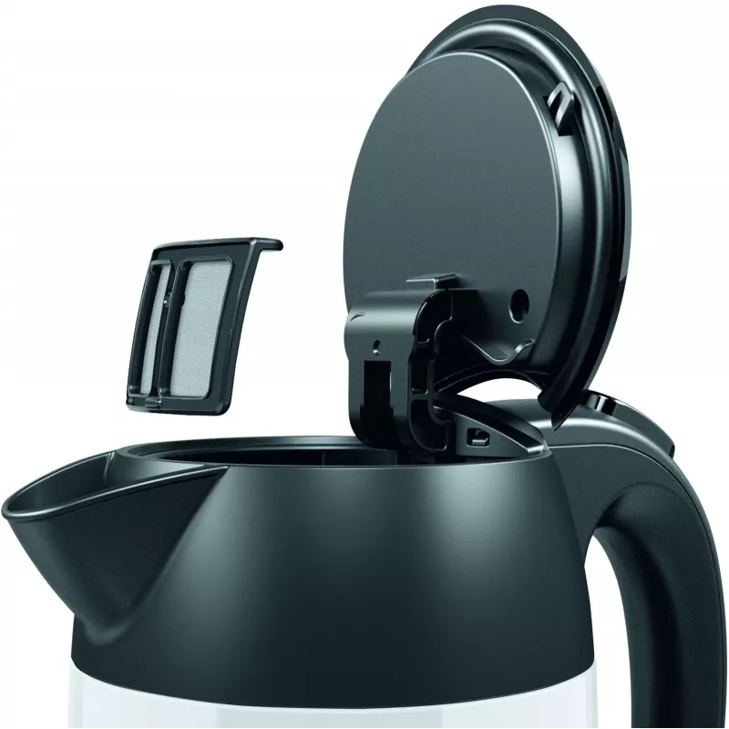 Ηλεκτρικός βραστήρας Bosch TWK3P421 1,7 L 2400 W μαύρο, λευκό