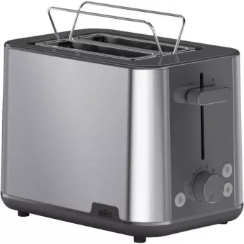 Braun HT 1510 GY 6 2 φέτες 900 W γκρι, ανοξείδωτο ατσάλι