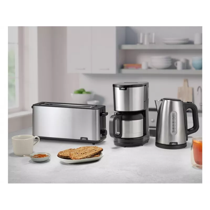 Braun HT 1610 8 1030 W μαύρο, ανοξείδωτο ατσάλι