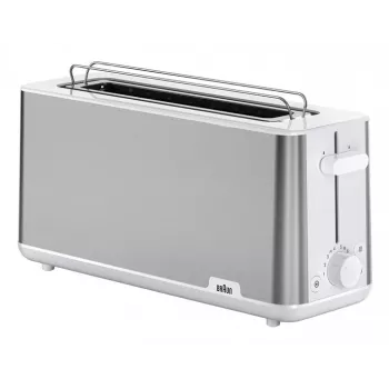 Τοστιέρα Braun HT 1610 1030 W ανοξείδωτο ατσάλι λευκό