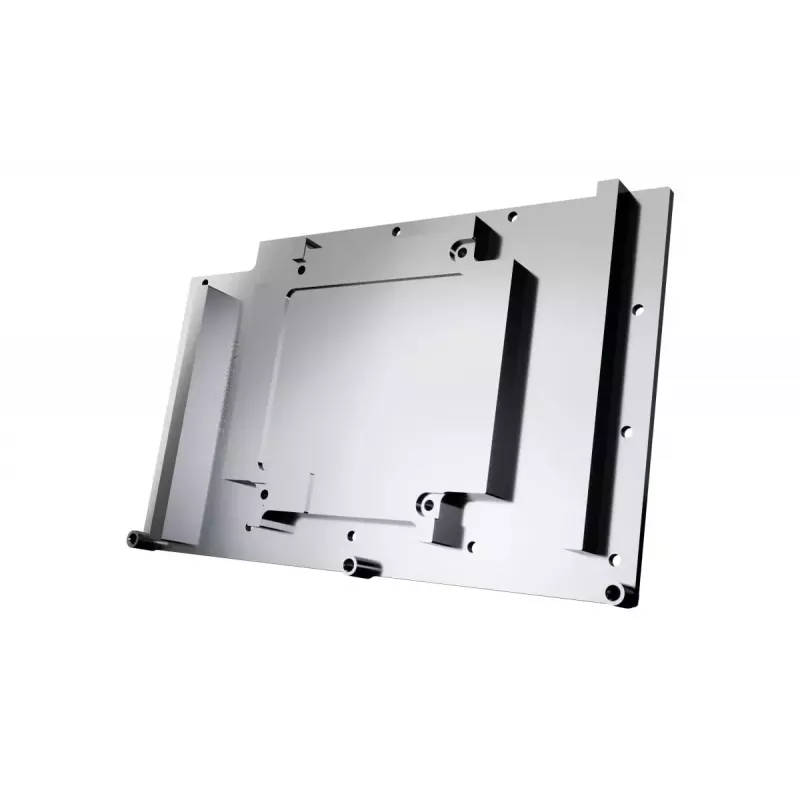 Backplate Alphacool 10248 Αλουμίνιο Χρώμιο Χαλκός Μαύρο 124 mm