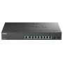 Διακόπτης δικτύου D-Link DMS-1250-10S/E Managed 2.5G Ethernet (100/1000/2500) μαύρο