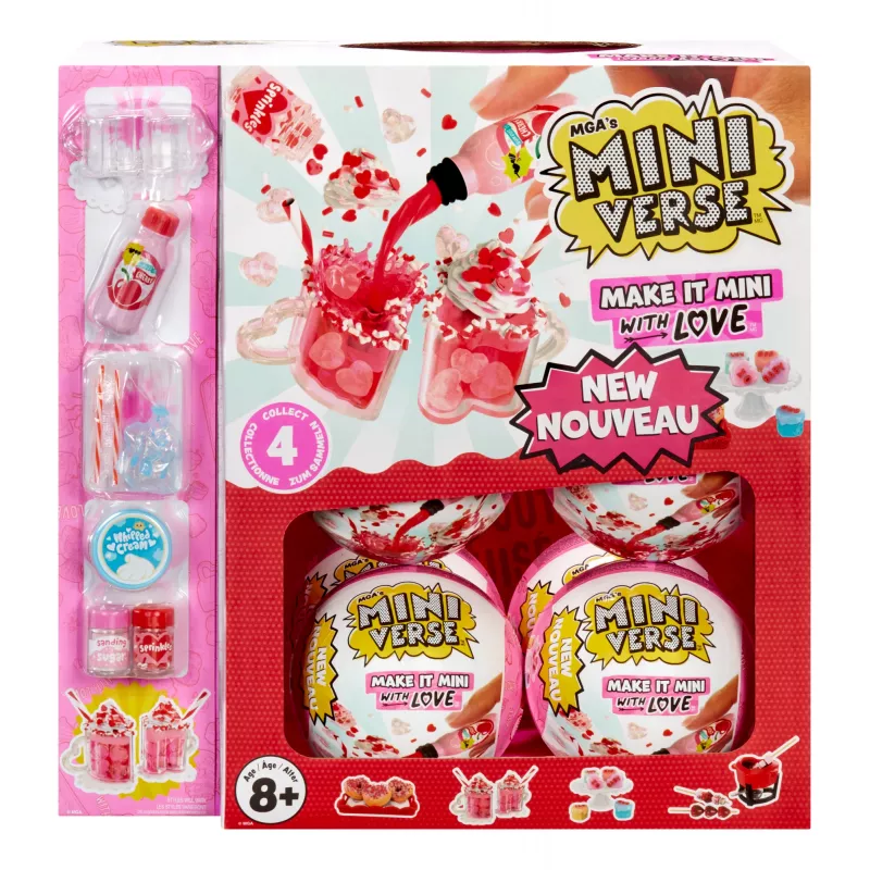 Miniverse Make It Mini Love σε PDQ, 8 ετών, πολύχρωμο, πλαστικό