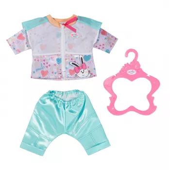 Σετ ρούχων κούκλας Zapf Creation BABY born Casual Outfit Aqua 3 ετών