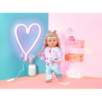 Σετ ρούχων κούκλας Zapf Creation BABY born Casual Outfit Aqua 3 ετών
