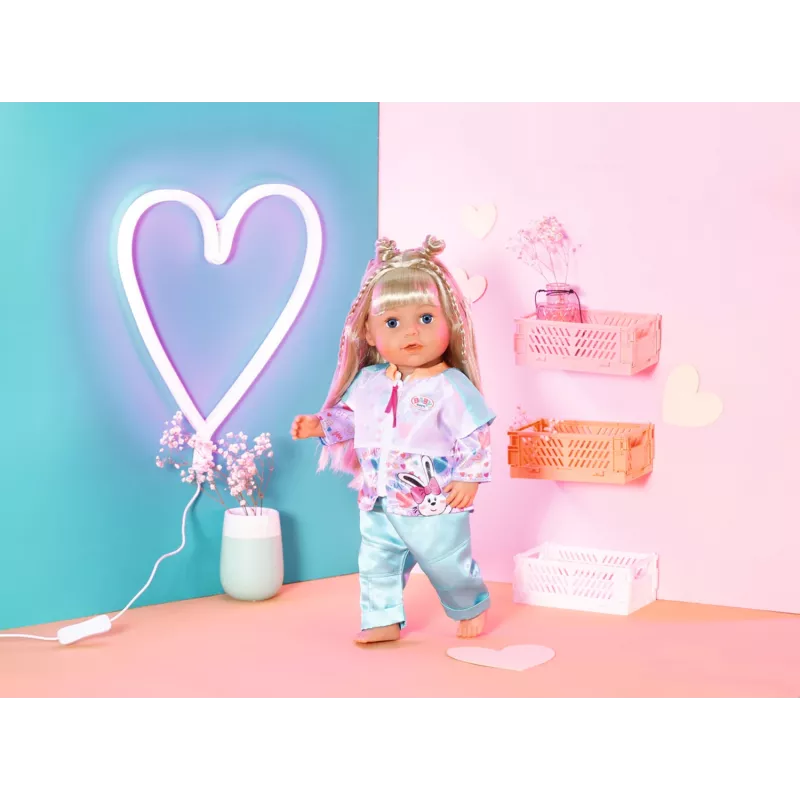 Σετ ρούχων κούκλας Zapf Creation BABY born Casual Outfit Aqua 3 ετών
