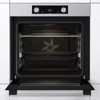 Gorenje BOS6737E13X εντοιχιζόμενος ηλεκτρικός φούρνος, 77 L, 60 cm, ενεργειακή κλάση A, αέρας/γκριλ/συμβατική θέρμανση, ανοξείδωτο ατσάλι