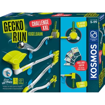 Kosmos Gecko Run Challenge XXL, κουτί πειραμάτων, μηχανική, 8 ετών, πολύχρωμο
