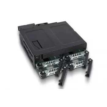 Κάλυμμα μονάδας δίσκου Icy Dock MB604SPO-B μαύρο