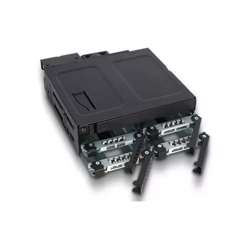 Κάλυμμα μονάδας δίσκου Icy Dock MB604SPO-B μαύρο