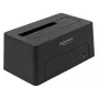 Delock - σταθμός σύνδεσης HDD υποδοχές: 1 - SATA 6Gb/s - USB 3,1 (Gen 2) - μαύρο (63958)