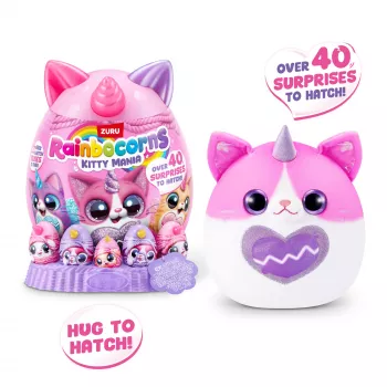 Λούτρινο Zuru Rainbocorns Kitty Mania, πολύχρωμο, από 3 ετών