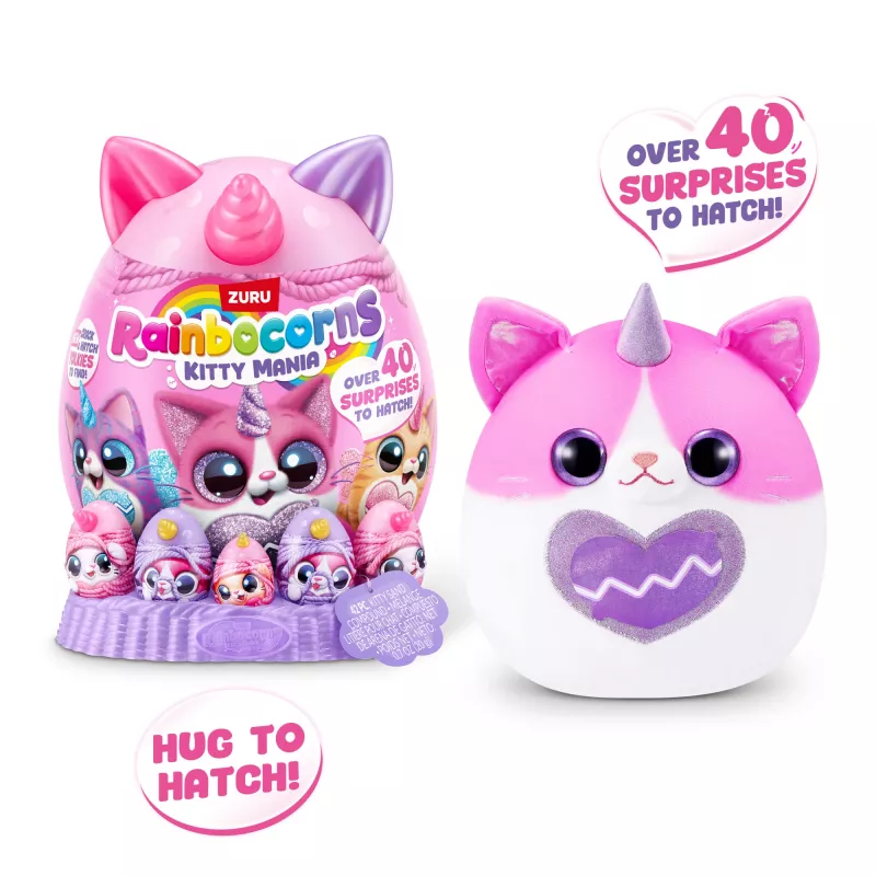 Λούτρινο Zuru Rainbocorns Kitty Mania, πολύχρωμο, από 3 ετών