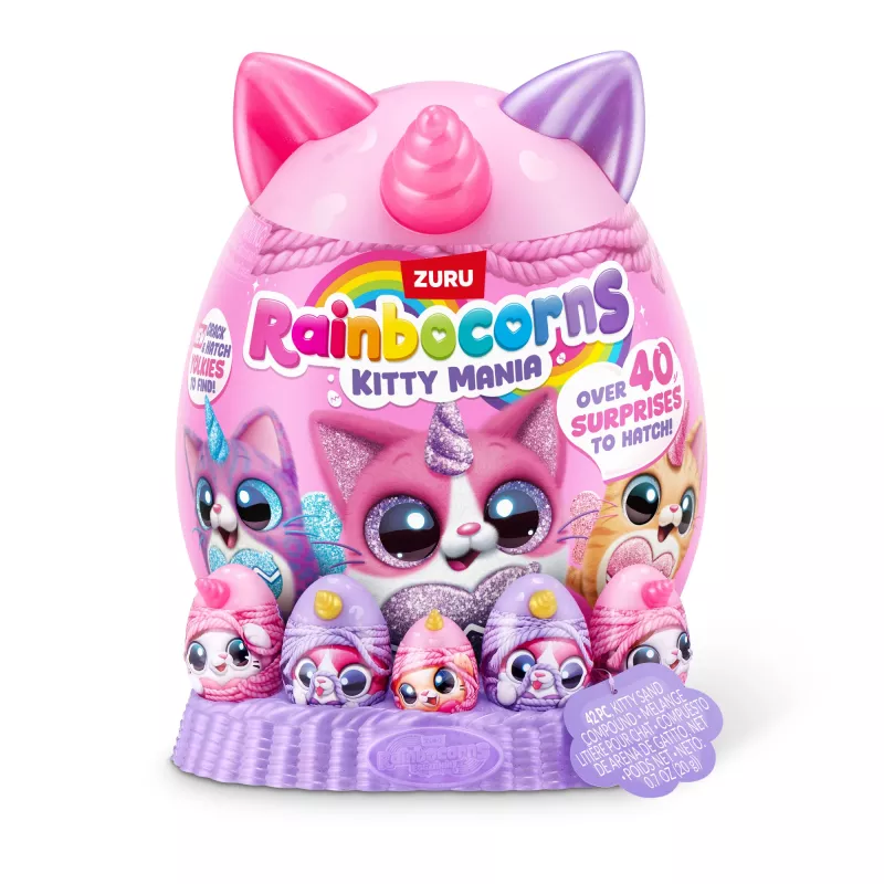 Λούτρινο Zuru Rainbocorns Kitty Mania, πολύχρωμο, από 3 ετών