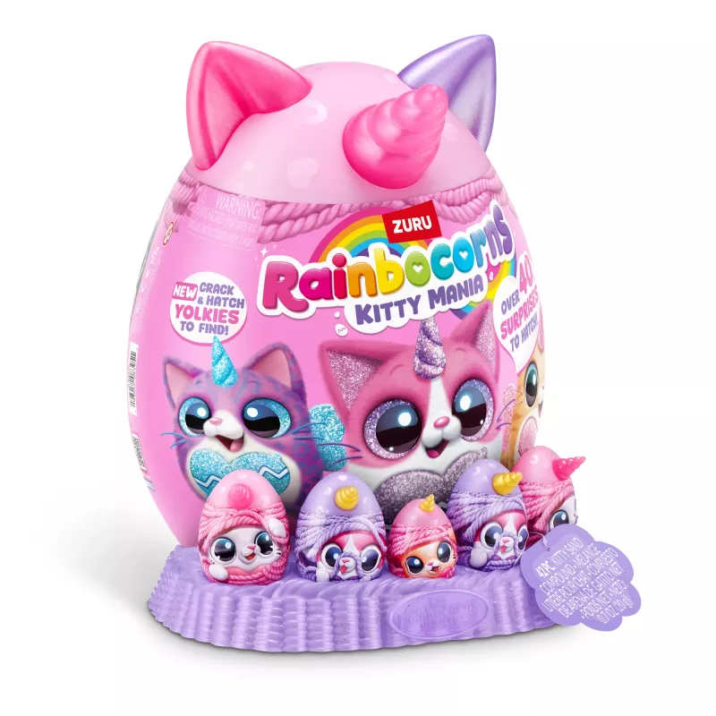 Λούτρινο Zuru Rainbocorns Kitty Mania, πολύχρωμο, από 3 ετών