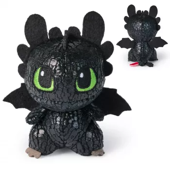 Λούτρινη συλλεκτική φιγούρα δράκου Spin Master How to Train Your Dragon – Σχέδιο Totem, μαλακή φιγούρα, διάφορες παραλλαγές
