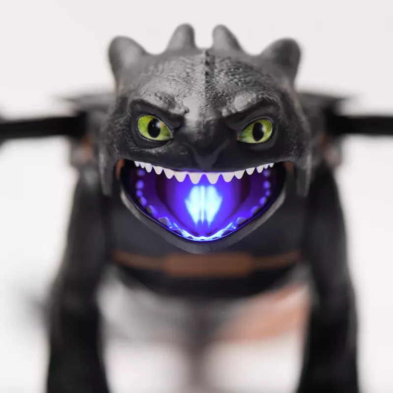Φιγούρα δράσης Spinmaster Ultimate Plasma Blast Toothless 25 ίντσες Φτερά Φως & Ήχος, από 4 ετών