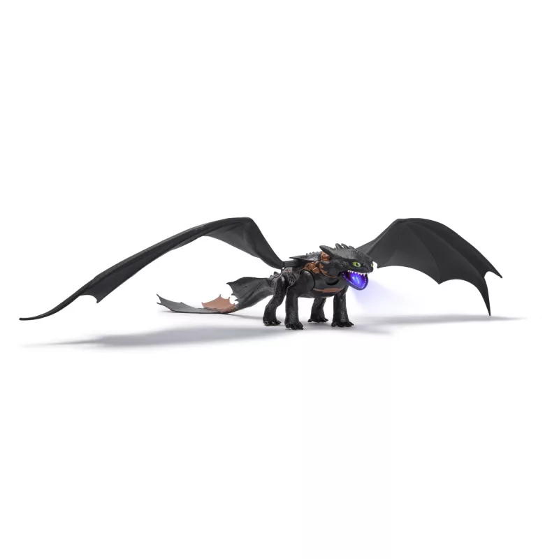 Φιγούρα δράσης Spinmaster Ultimate Plasma Blast Toothless 25 ίντσες Φτερά Φως & Ήχος, από 4 ετών
