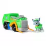 PAW Patrol, Rockys Recycling-LKW, Αυτοκίνητο παιχνίδι με συλλεκτική φιγούρα δράσης, βιώσιμο παιχνίδι για αγόρια και κορίτσια από 3 ετών