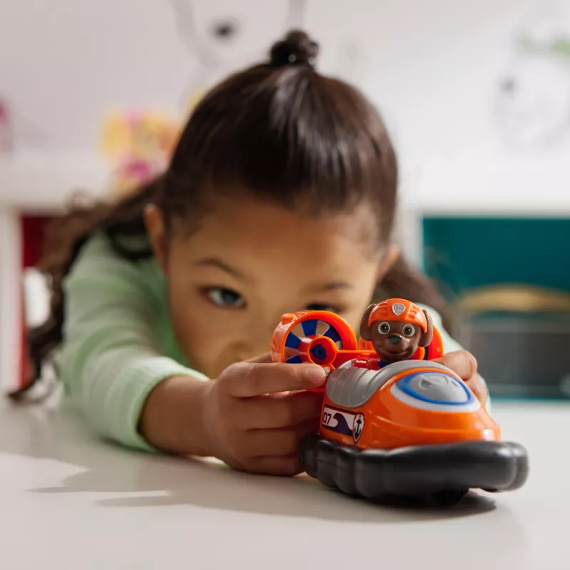 Όχημα PAW Patrol Zumas Hovercraft Πλαστικό Μαύρο Πορτοκαλί 3+