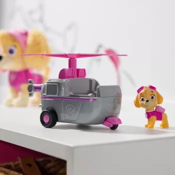 PAW Patrol, Skyes ελικόπτερο, όχημα παιχνίδι με συλλεκτική φιγούρα, βιώσιμα κατασκευασμένο παιδικό παιχνίδι για αγόρια & κορίτσια από 3 ετών