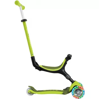Πατίνι GLOBBER Go-Up Active Lights — ρυθμιζόμενο ύψος, LED φώτα, λάιμ
