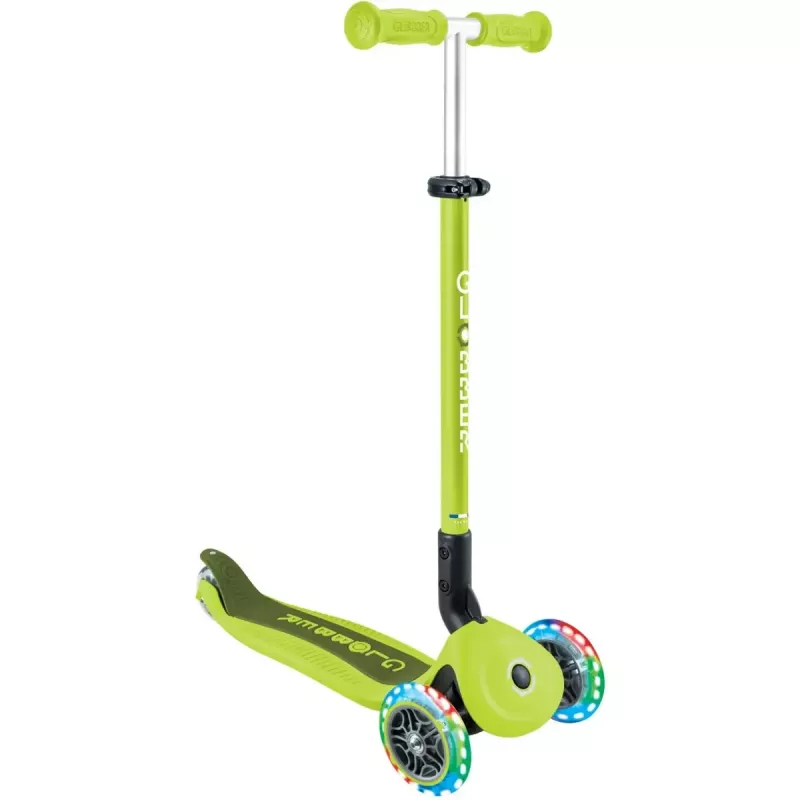 Πατίνι GLOBBER Go-Up Active Lights — ρυθμιζόμενο ύψος, LED φώτα, λάιμ