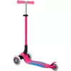 Συμπαγές πατίνι GLOBBER Primo Foldable Plus Lights – ροζ/ανοιχτό μπλε