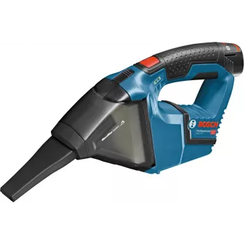 Bosch GAS 12V επαναφορτιζόμενη σκούπα μαύρο, μπλε χωρίς σακούλα