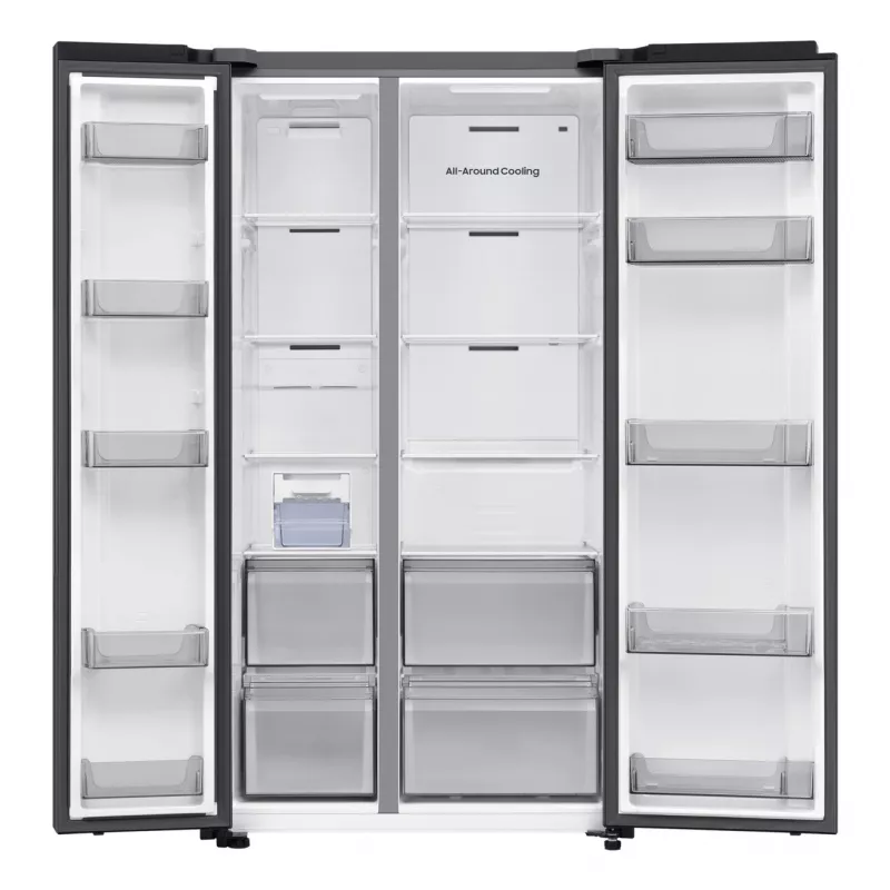 Samsung Series 6 RS70F65QEF ψυγείο side-by-side ελεύθερο 659 L μαύρο