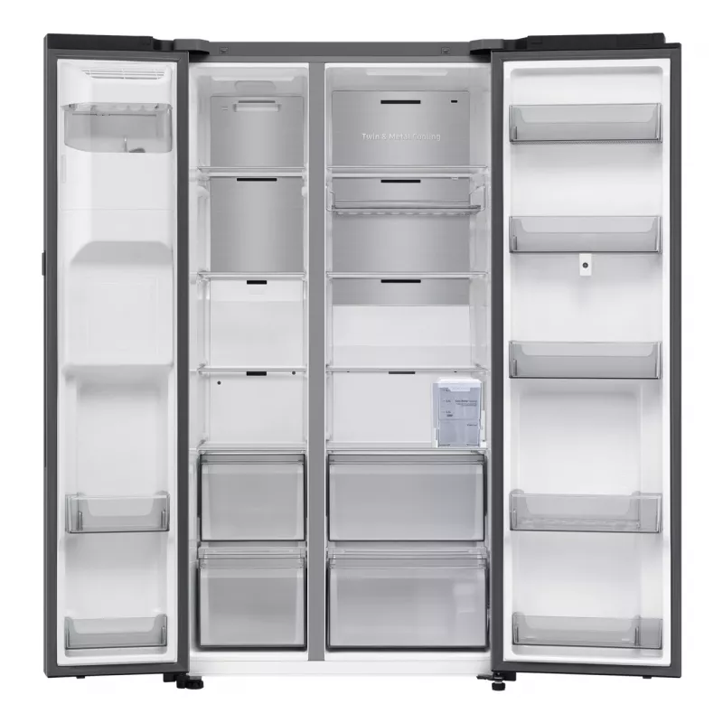 Samsung Series 9 RS90F67BET ψυγείο Side-by-Side ελεύθερο 614 L μαύρο