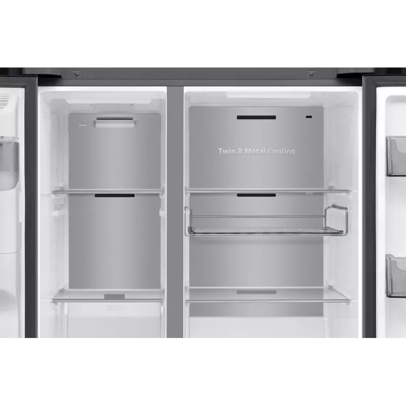 Samsung Series 9 RS90F67BET ψυγείο Side-by-Side ελεύθερο 614 L μαύρο