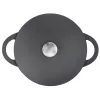 Τηγάνι Tefal Trattoria E2187274 στρογγυλό μαύρο αλουμίνιο 28 cm