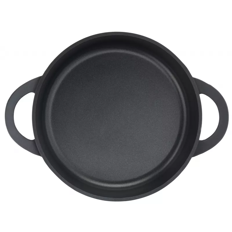 Τηγάνι Tefal Trattoria E2187274 στρογγυλό μαύρο αλουμίνιο 28 cm